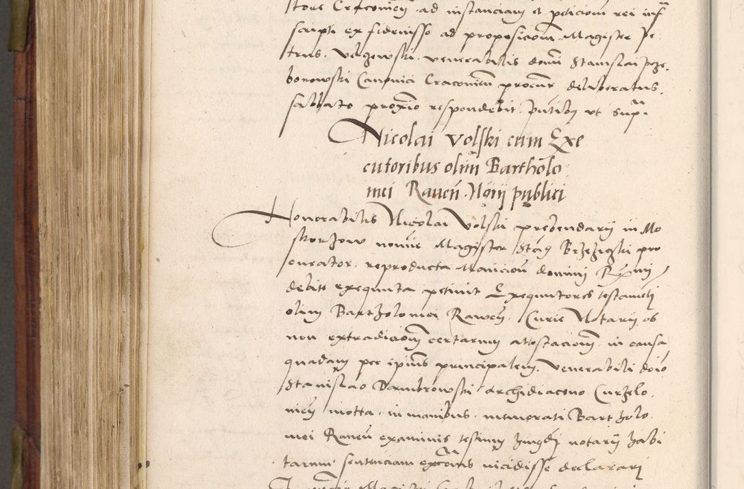 Zdjęcie nr 787 dla obiektu archiwalnego: Acta actorum coram R. D. Petro de Gamratis, nominati archiepiscopi Gnesnensis, episcopi Cracoviensis per annos 1541 et 1542 acticatorum, praesidente tunc curiase suae R. D. Bartholomaeo Gantkowski, canonico Cracoviensi, Posnaniensi cancellario, parochialis in Konopisca etc. rectore.