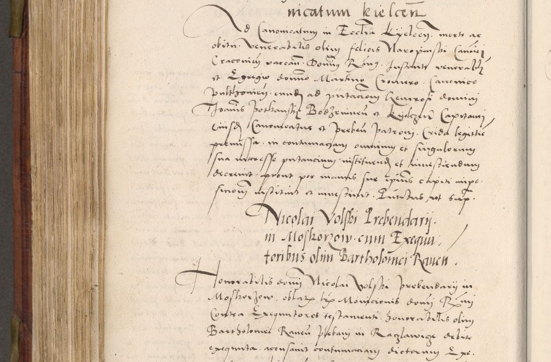 Zdjęcie nr 781 dla obiektu archiwalnego: Acta actorum coram R. D. Petro de Gamratis, nominati archiepiscopi Gnesnensis, episcopi Cracoviensis per annos 1541 et 1542 acticatorum, praesidente tunc curiase suae R. D. Bartholomaeo Gantkowski, canonico Cracoviensi, Posnaniensi cancellario, parochialis in Konopisca etc. rectore.