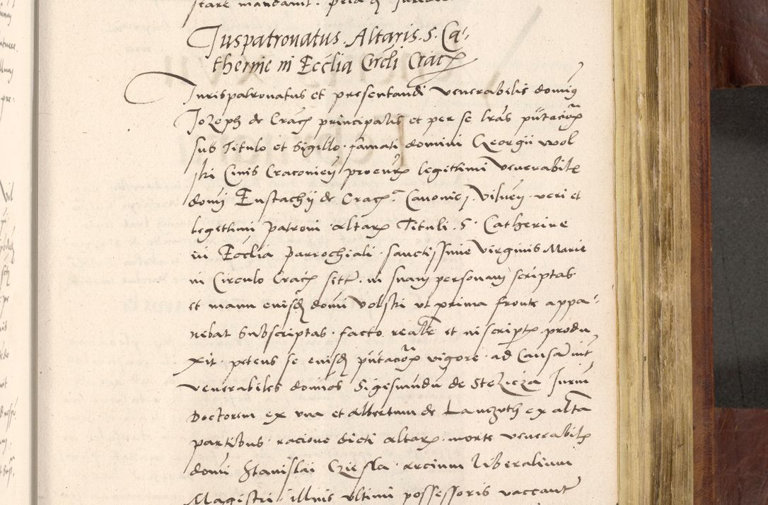 Zdjęcie nr 776 dla obiektu archiwalnego: Acta actorum coram R. D. Petro de Gamratis, nominati archiepiscopi Gnesnensis, episcopi Cracoviensis per annos 1541 et 1542 acticatorum, praesidente tunc curiase suae R. D. Bartholomaeo Gantkowski, canonico Cracoviensi, Posnaniensi cancellario, parochialis in Konopisca etc. rectore.