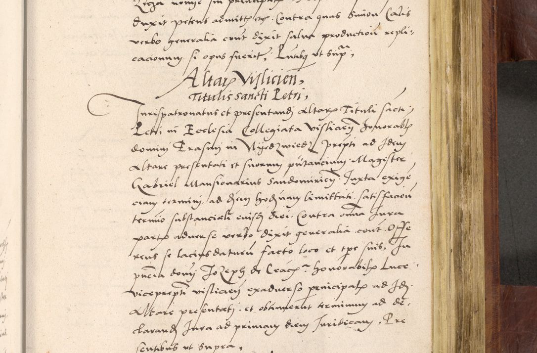 Zdjęcie nr 774 dla obiektu archiwalnego: Acta actorum coram R. D. Petro de Gamratis, nominati archiepiscopi Gnesnensis, episcopi Cracoviensis per annos 1541 et 1542 acticatorum, praesidente tunc curiase suae R. D. Bartholomaeo Gantkowski, canonico Cracoviensi, Posnaniensi cancellario, parochialis in Konopisca etc. rectore.