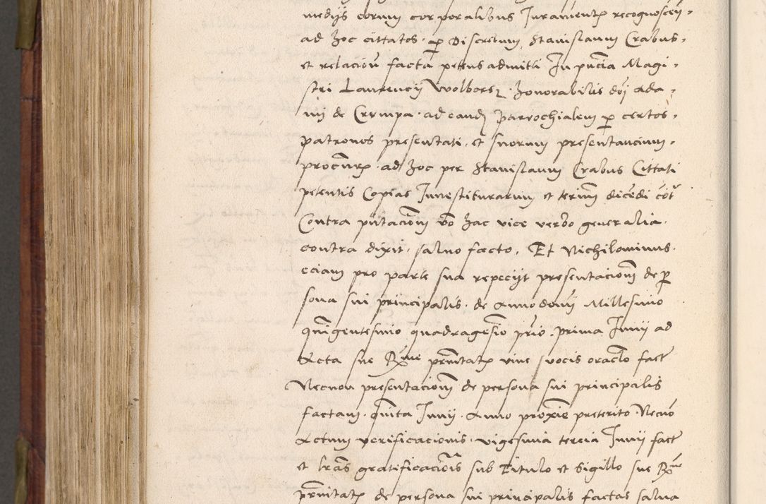 Zdjęcie nr 767 dla obiektu archiwalnego: Acta actorum coram R. D. Petro de Gamratis, nominati archiepiscopi Gnesnensis, episcopi Cracoviensis per annos 1541 et 1542 acticatorum, praesidente tunc curiase suae R. D. Bartholomaeo Gantkowski, canonico Cracoviensi, Posnaniensi cancellario, parochialis in Konopisca etc. rectore.
