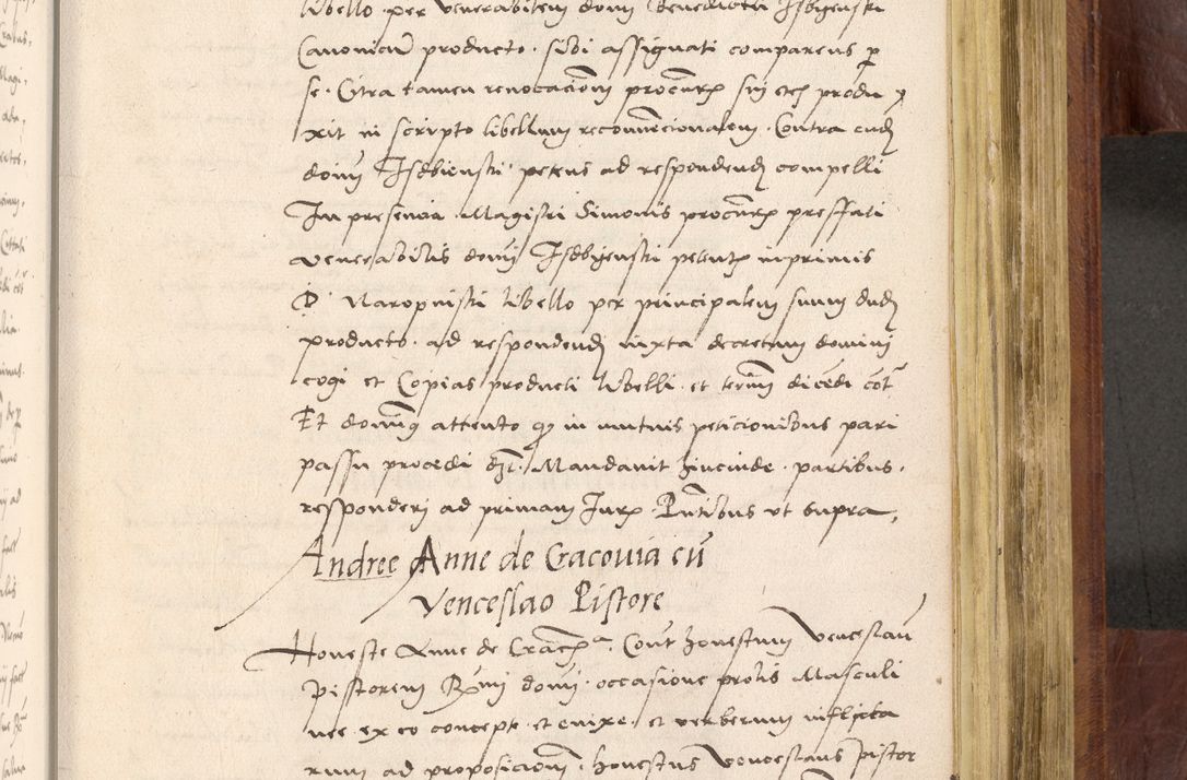 Zdjęcie nr 768 dla obiektu archiwalnego: Acta actorum coram R. D. Petro de Gamratis, nominati archiepiscopi Gnesnensis, episcopi Cracoviensis per annos 1541 et 1542 acticatorum, praesidente tunc curiase suae R. D. Bartholomaeo Gantkowski, canonico Cracoviensi, Posnaniensi cancellario, parochialis in Konopisca etc. rectore.