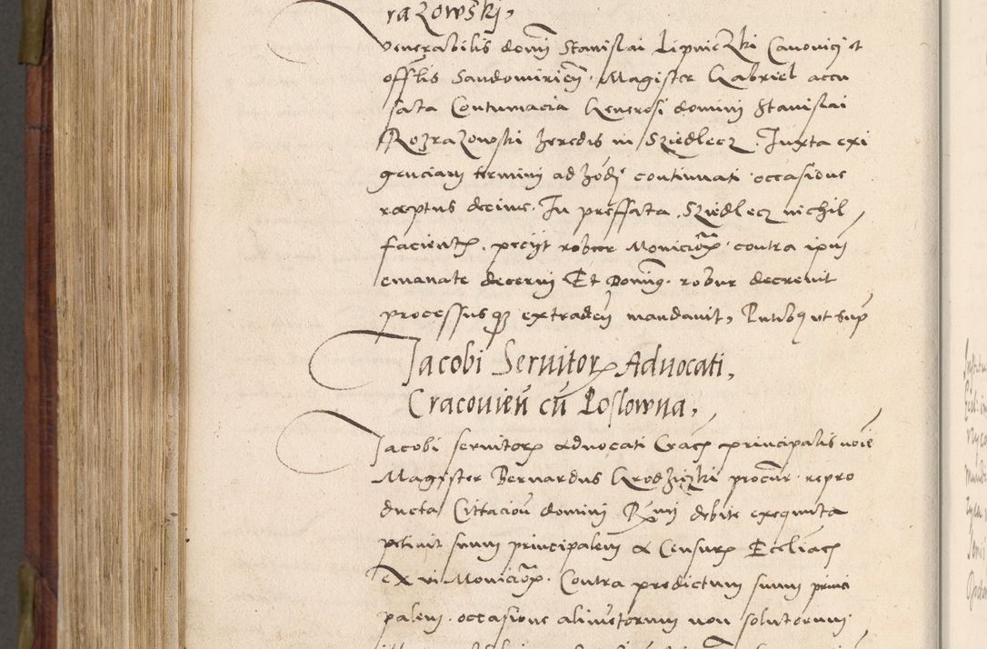 Zdjęcie nr 769 dla obiektu archiwalnego: Acta actorum coram R. D. Petro de Gamratis, nominati archiepiscopi Gnesnensis, episcopi Cracoviensis per annos 1541 et 1542 acticatorum, praesidente tunc curiase suae R. D. Bartholomaeo Gantkowski, canonico Cracoviensi, Posnaniensi cancellario, parochialis in Konopisca etc. rectore.