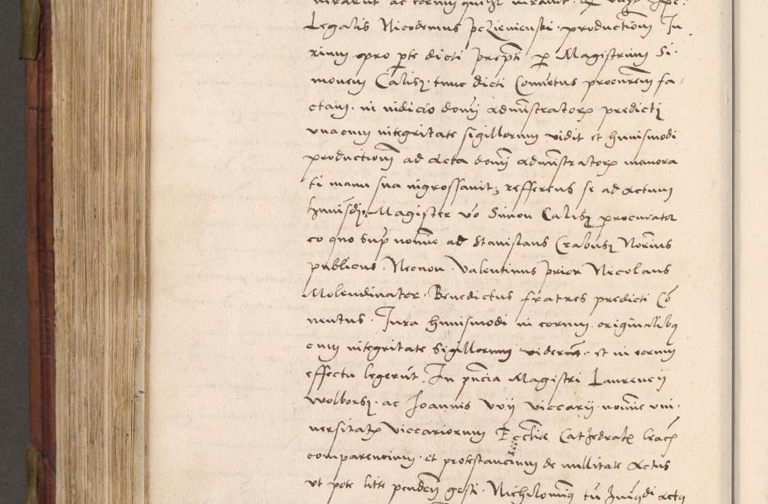 Zdjęcie nr 761 dla obiektu archiwalnego: Acta actorum coram R. D. Petro de Gamratis, nominati archiepiscopi Gnesnensis, episcopi Cracoviensis per annos 1541 et 1542 acticatorum, praesidente tunc curiase suae R. D. Bartholomaeo Gantkowski, canonico Cracoviensi, Posnaniensi cancellario, parochialis in Konopisca etc. rectore.