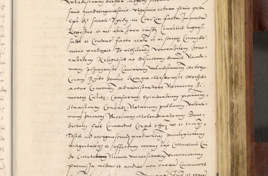 Zdjęcie nr 760 dla obiektu archiwalnego: Acta actorum coram R. D. Petro de Gamratis, nominati archiepiscopi Gnesnensis, episcopi Cracoviensis per annos 1541 et 1542 acticatorum, praesidente tunc curiase suae R. D. Bartholomaeo Gantkowski, canonico Cracoviensi, Posnaniensi cancellario, parochialis in Konopisca etc. rectore.
