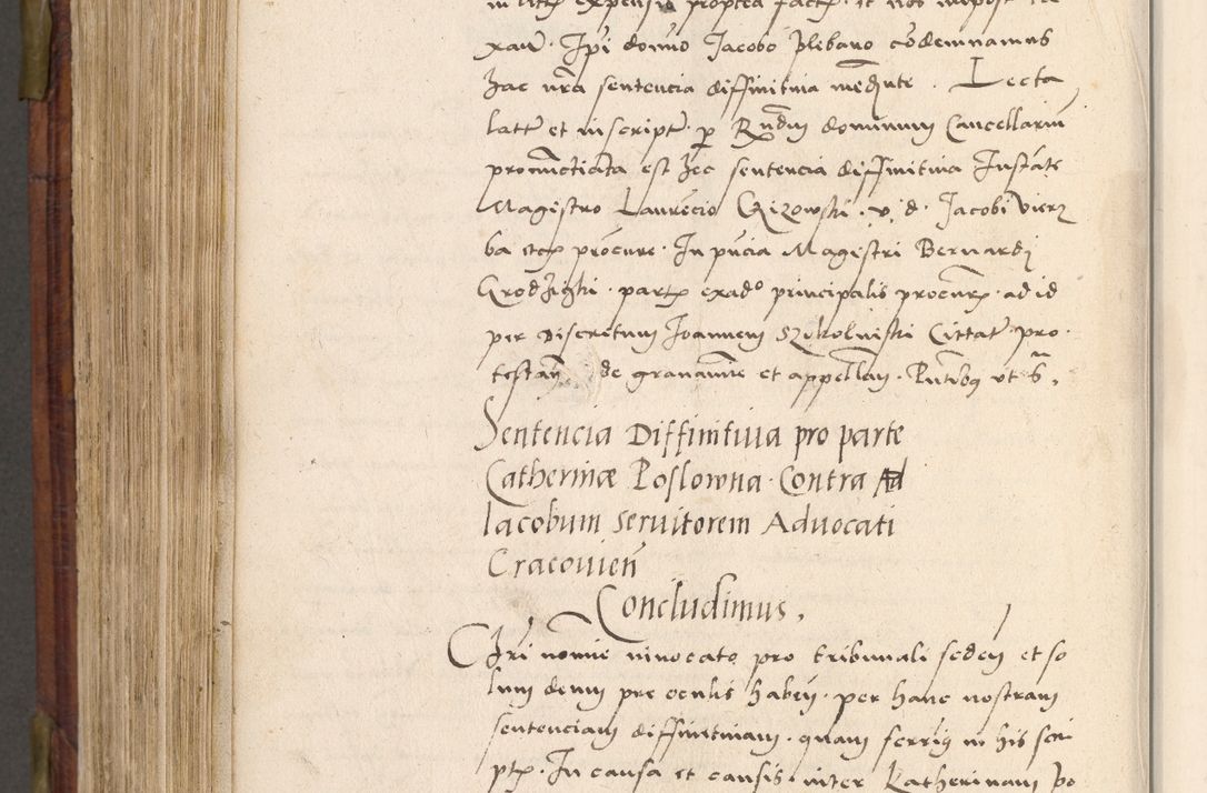 Zdjęcie nr 753 dla obiektu archiwalnego: Acta actorum coram R. D. Petro de Gamratis, nominati archiepiscopi Gnesnensis, episcopi Cracoviensis per annos 1541 et 1542 acticatorum, praesidente tunc curiase suae R. D. Bartholomaeo Gantkowski, canonico Cracoviensi, Posnaniensi cancellario, parochialis in Konopisca etc. rectore.