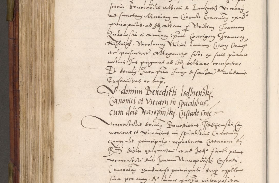 Zdjęcie nr 743 dla obiektu archiwalnego: Acta actorum coram R. D. Petro de Gamratis, nominati archiepiscopi Gnesnensis, episcopi Cracoviensis per annos 1541 et 1542 acticatorum, praesidente tunc curiase suae R. D. Bartholomaeo Gantkowski, canonico Cracoviensi, Posnaniensi cancellario, parochialis in Konopisca etc. rectore.