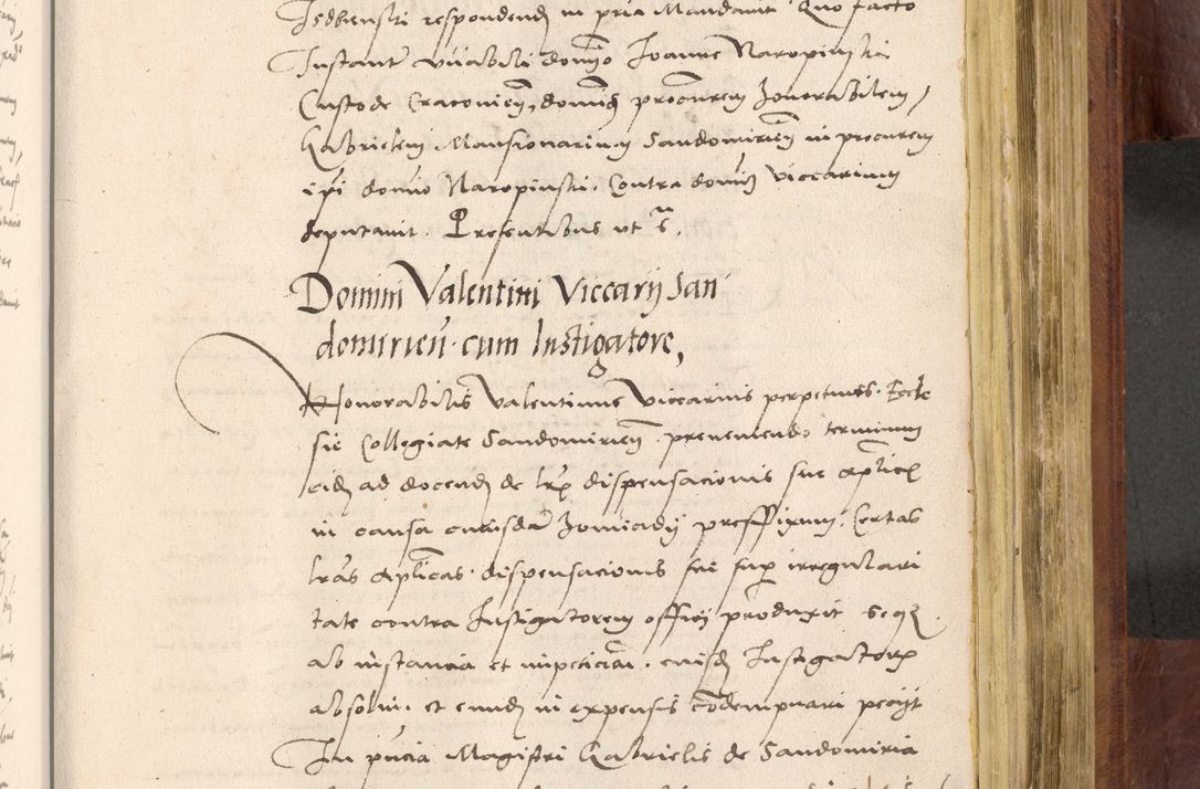 Zdjęcie nr 744 dla obiektu archiwalnego: Acta actorum coram R. D. Petro de Gamratis, nominati archiepiscopi Gnesnensis, episcopi Cracoviensis per annos 1541 et 1542 acticatorum, praesidente tunc curiase suae R. D. Bartholomaeo Gantkowski, canonico Cracoviensi, Posnaniensi cancellario, parochialis in Konopisca etc. rectore.