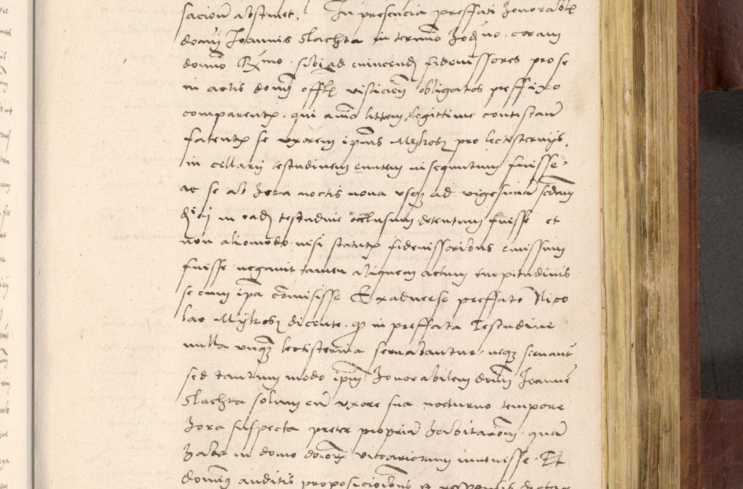 Zdjęcie nr 738 dla obiektu archiwalnego: Acta actorum coram R. D. Petro de Gamratis, nominati archiepiscopi Gnesnensis, episcopi Cracoviensis per annos 1541 et 1542 acticatorum, praesidente tunc curiase suae R. D. Bartholomaeo Gantkowski, canonico Cracoviensi, Posnaniensi cancellario, parochialis in Konopisca etc. rectore.