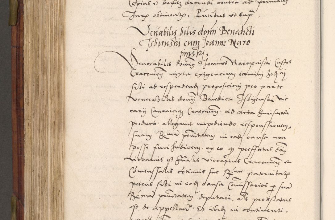 Zdjęcie nr 735 dla obiektu archiwalnego: Acta actorum coram R. D. Petro de Gamratis, nominati archiepiscopi Gnesnensis, episcopi Cracoviensis per annos 1541 et 1542 acticatorum, praesidente tunc curiase suae R. D. Bartholomaeo Gantkowski, canonico Cracoviensi, Posnaniensi cancellario, parochialis in Konopisca etc. rectore.