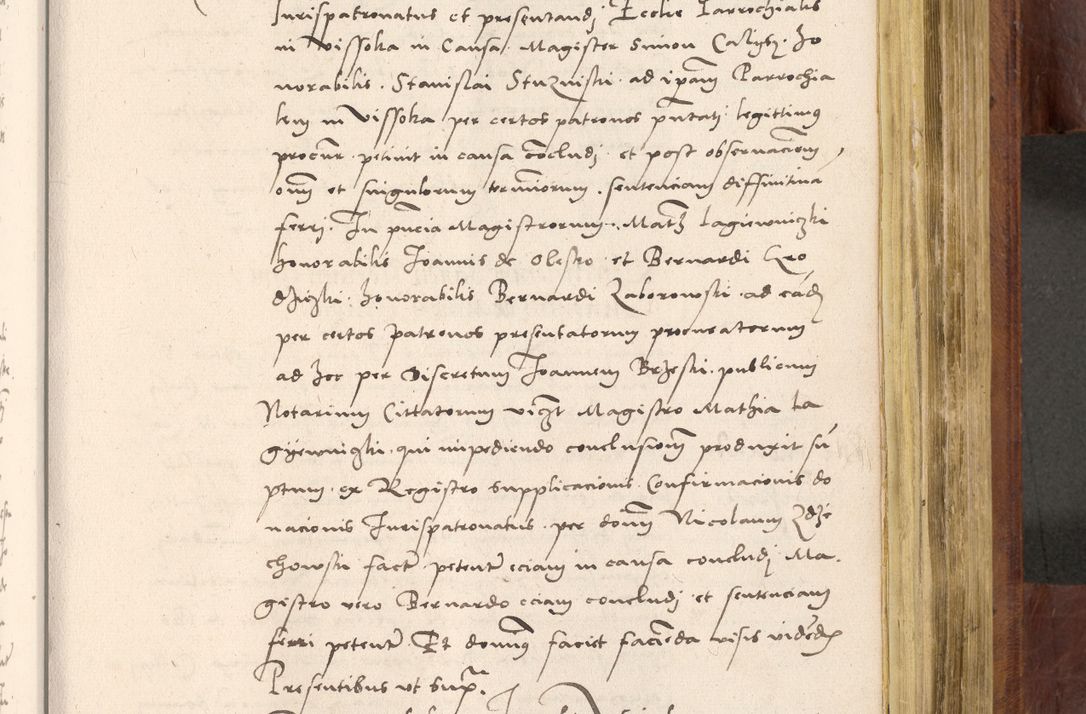Zdjęcie nr 730 dla obiektu archiwalnego: Acta actorum coram R. D. Petro de Gamratis, nominati archiepiscopi Gnesnensis, episcopi Cracoviensis per annos 1541 et 1542 acticatorum, praesidente tunc curiase suae R. D. Bartholomaeo Gantkowski, canonico Cracoviensi, Posnaniensi cancellario, parochialis in Konopisca etc. rectore.