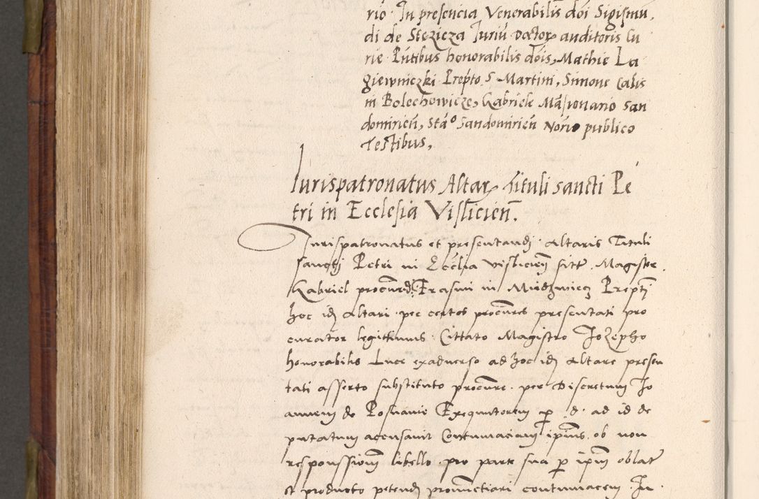 Zdjęcie nr 729 dla obiektu archiwalnego: Acta actorum coram R. D. Petro de Gamratis, nominati archiepiscopi Gnesnensis, episcopi Cracoviensis per annos 1541 et 1542 acticatorum, praesidente tunc curiase suae R. D. Bartholomaeo Gantkowski, canonico Cracoviensi, Posnaniensi cancellario, parochialis in Konopisca etc. rectore.