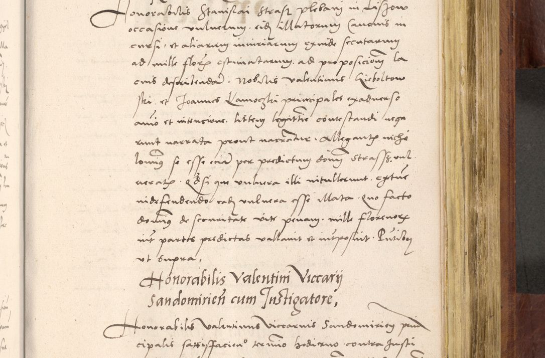 Zdjęcie nr 724 dla obiektu archiwalnego: Acta actorum coram R. D. Petro de Gamratis, nominati archiepiscopi Gnesnensis, episcopi Cracoviensis per annos 1541 et 1542 acticatorum, praesidente tunc curiase suae R. D. Bartholomaeo Gantkowski, canonico Cracoviensi, Posnaniensi cancellario, parochialis in Konopisca etc. rectore.
