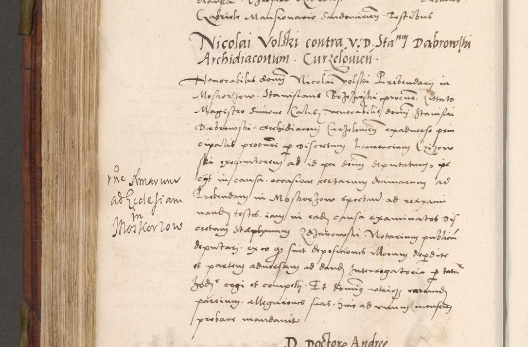 Zdjęcie nr 717 dla obiektu archiwalnego: Acta actorum coram R. D. Petro de Gamratis, nominati archiepiscopi Gnesnensis, episcopi Cracoviensis per annos 1541 et 1542 acticatorum, praesidente tunc curiase suae R. D. Bartholomaeo Gantkowski, canonico Cracoviensi, Posnaniensi cancellario, parochialis in Konopisca etc. rectore.