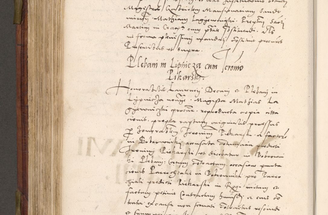 Zdjęcie nr 711 dla obiektu archiwalnego: Acta actorum coram R. D. Petro de Gamratis, nominati archiepiscopi Gnesnensis, episcopi Cracoviensis per annos 1541 et 1542 acticatorum, praesidente tunc curiase suae R. D. Bartholomaeo Gantkowski, canonico Cracoviensi, Posnaniensi cancellario, parochialis in Konopisca etc. rectore.
