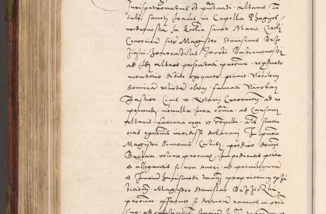 Zdjęcie nr 703 dla obiektu archiwalnego: Acta actorum coram R. D. Petro de Gamratis, nominati archiepiscopi Gnesnensis, episcopi Cracoviensis per annos 1541 et 1542 acticatorum, praesidente tunc curiase suae R. D. Bartholomaeo Gantkowski, canonico Cracoviensi, Posnaniensi cancellario, parochialis in Konopisca etc. rectore.