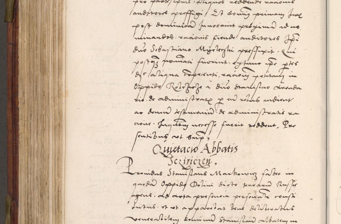 Zdjęcie nr 705 dla obiektu archiwalnego: Acta actorum coram R. D. Petro de Gamratis, nominati archiepiscopi Gnesnensis, episcopi Cracoviensis per annos 1541 et 1542 acticatorum, praesidente tunc curiase suae R. D. Bartholomaeo Gantkowski, canonico Cracoviensi, Posnaniensi cancellario, parochialis in Konopisca etc. rectore.