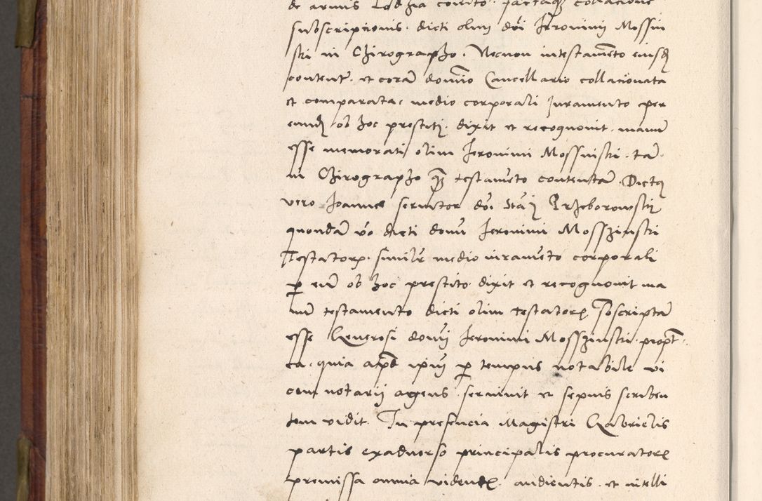 Zdjęcie nr 695 dla obiektu archiwalnego: Acta actorum coram R. D. Petro de Gamratis, nominati archiepiscopi Gnesnensis, episcopi Cracoviensis per annos 1541 et 1542 acticatorum, praesidente tunc curiase suae R. D. Bartholomaeo Gantkowski, canonico Cracoviensi, Posnaniensi cancellario, parochialis in Konopisca etc. rectore.