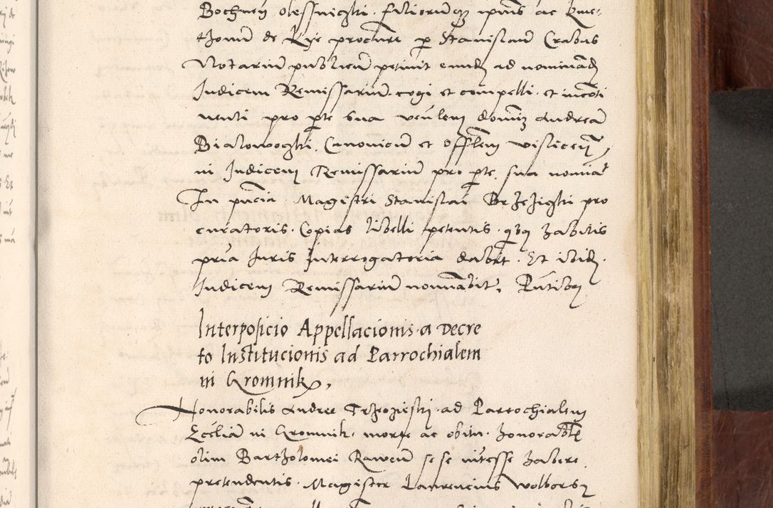 Zdjęcie nr 688 dla obiektu archiwalnego: Acta actorum coram R. D. Petro de Gamratis, nominati archiepiscopi Gnesnensis, episcopi Cracoviensis per annos 1541 et 1542 acticatorum, praesidente tunc curiase suae R. D. Bartholomaeo Gantkowski, canonico Cracoviensi, Posnaniensi cancellario, parochialis in Konopisca etc. rectore.