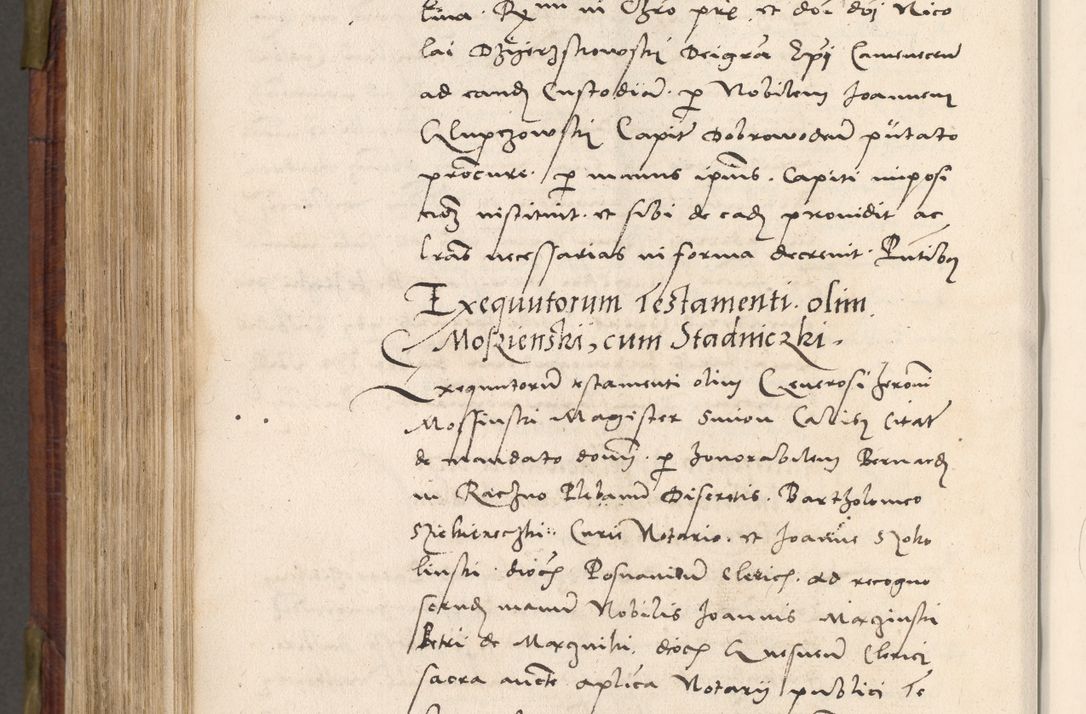 Zdjęcie nr 689 dla obiektu archiwalnego: Acta actorum coram R. D. Petro de Gamratis, nominati archiepiscopi Gnesnensis, episcopi Cracoviensis per annos 1541 et 1542 acticatorum, praesidente tunc curiase suae R. D. Bartholomaeo Gantkowski, canonico Cracoviensi, Posnaniensi cancellario, parochialis in Konopisca etc. rectore.