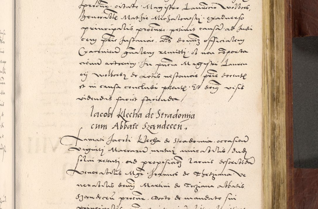 Zdjęcie nr 682 dla obiektu archiwalnego: Acta actorum coram R. D. Petro de Gamratis, nominati archiepiscopi Gnesnensis, episcopi Cracoviensis per annos 1541 et 1542 acticatorum, praesidente tunc curiase suae R. D. Bartholomaeo Gantkowski, canonico Cracoviensi, Posnaniensi cancellario, parochialis in Konopisca etc. rectore.