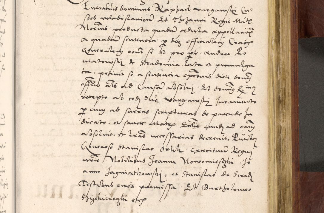 Zdjęcie nr 678 dla obiektu archiwalnego: Acta actorum coram R. D. Petro de Gamratis, nominati archiepiscopi Gnesnensis, episcopi Cracoviensis per annos 1541 et 1542 acticatorum, praesidente tunc curiase suae R. D. Bartholomaeo Gantkowski, canonico Cracoviensi, Posnaniensi cancellario, parochialis in Konopisca etc. rectore.