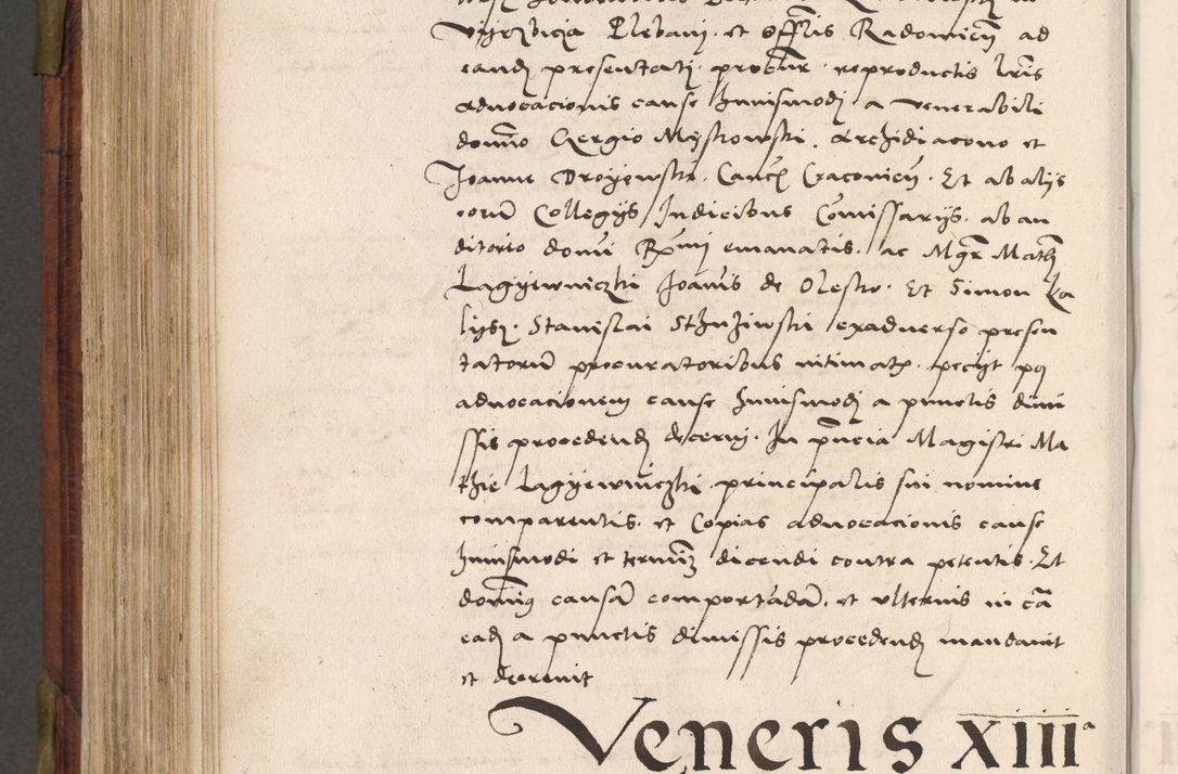 Zdjęcie nr 671 dla obiektu archiwalnego: Acta actorum coram R. D. Petro de Gamratis, nominati archiepiscopi Gnesnensis, episcopi Cracoviensis per annos 1541 et 1542 acticatorum, praesidente tunc curiase suae R. D. Bartholomaeo Gantkowski, canonico Cracoviensi, Posnaniensi cancellario, parochialis in Konopisca etc. rectore.