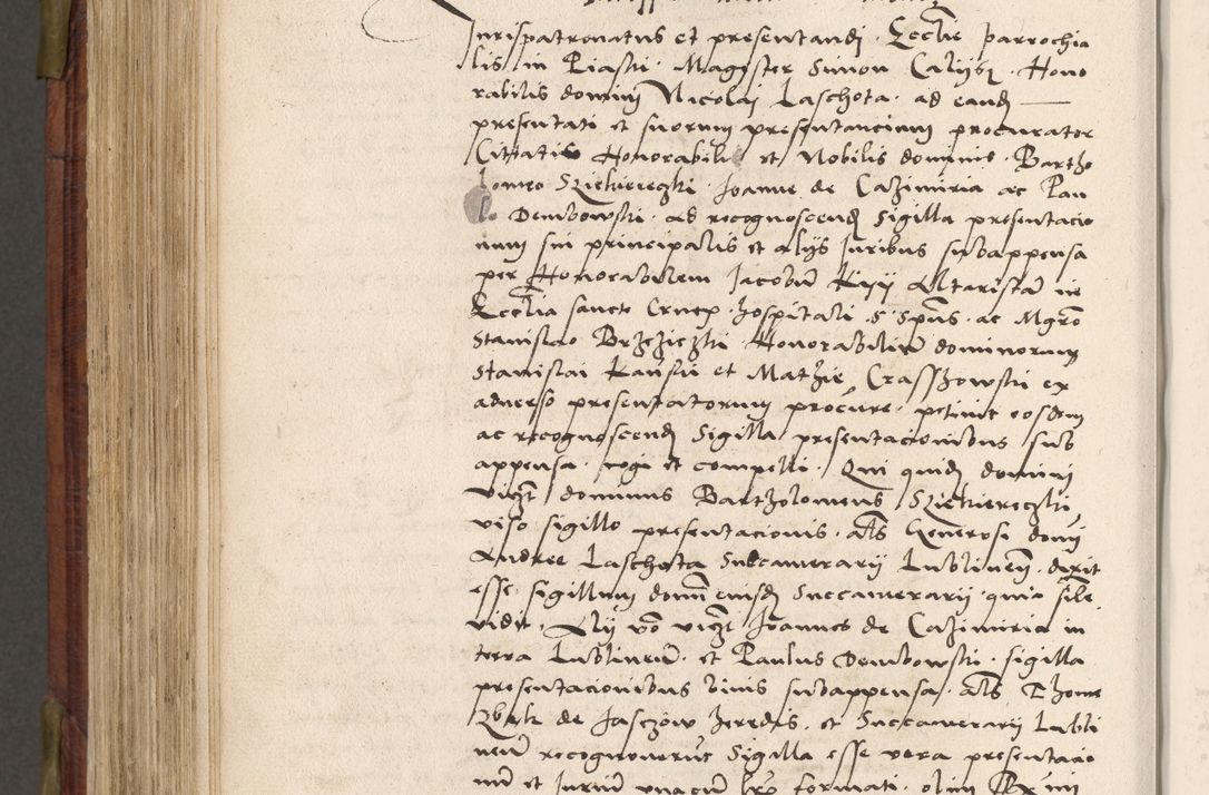 Zdjęcie nr 667 dla obiektu archiwalnego: Acta actorum coram R. D. Petro de Gamratis, nominati archiepiscopi Gnesnensis, episcopi Cracoviensis per annos 1541 et 1542 acticatorum, praesidente tunc curiase suae R. D. Bartholomaeo Gantkowski, canonico Cracoviensi, Posnaniensi cancellario, parochialis in Konopisca etc. rectore.