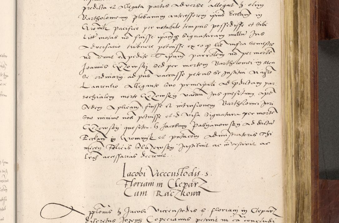 Zdjęcie nr 658 dla obiektu archiwalnego: Acta actorum coram R. D. Petro de Gamratis, nominati archiepiscopi Gnesnensis, episcopi Cracoviensis per annos 1541 et 1542 acticatorum, praesidente tunc curiase suae R. D. Bartholomaeo Gantkowski, canonico Cracoviensi, Posnaniensi cancellario, parochialis in Konopisca etc. rectore.
