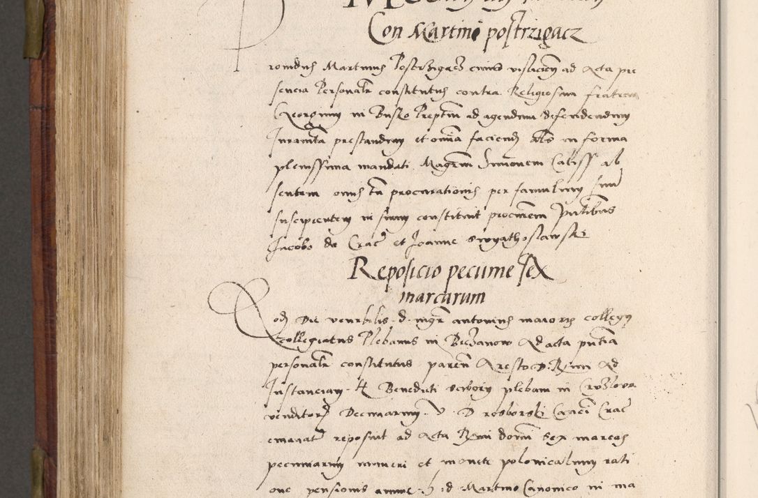 Zdjęcie nr 653 dla obiektu archiwalnego: Acta actorum coram R. D. Petro de Gamratis, nominati archiepiscopi Gnesnensis, episcopi Cracoviensis per annos 1541 et 1542 acticatorum, praesidente tunc curiase suae R. D. Bartholomaeo Gantkowski, canonico Cracoviensi, Posnaniensi cancellario, parochialis in Konopisca etc. rectore.