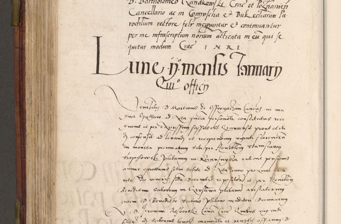 Zdjęcie nr 651 dla obiektu archiwalnego: Acta actorum coram R. D. Petro de Gamratis, nominati archiepiscopi Gnesnensis, episcopi Cracoviensis per annos 1541 et 1542 acticatorum, praesidente tunc curiase suae R. D. Bartholomaeo Gantkowski, canonico Cracoviensi, Posnaniensi cancellario, parochialis in Konopisca etc. rectore.