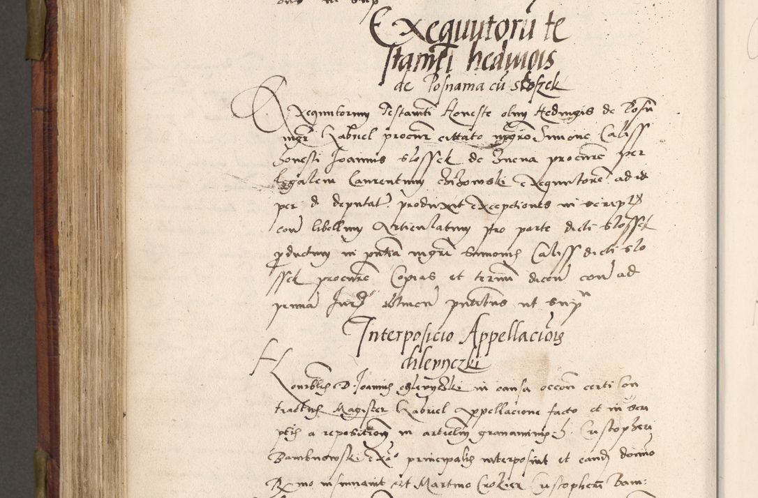 Zdjęcie nr 647 dla obiektu archiwalnego: Acta actorum coram R. D. Petro de Gamratis, nominati archiepiscopi Gnesnensis, episcopi Cracoviensis per annos 1541 et 1542 acticatorum, praesidente tunc curiase suae R. D. Bartholomaeo Gantkowski, canonico Cracoviensi, Posnaniensi cancellario, parochialis in Konopisca etc. rectore.