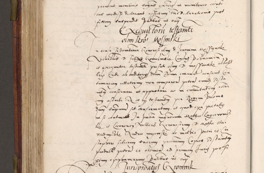 Zdjęcie nr 645 dla obiektu archiwalnego: Acta actorum coram R. D. Petro de Gamratis, nominati archiepiscopi Gnesnensis, episcopi Cracoviensis per annos 1541 et 1542 acticatorum, praesidente tunc curiase suae R. D. Bartholomaeo Gantkowski, canonico Cracoviensi, Posnaniensi cancellario, parochialis in Konopisca etc. rectore.