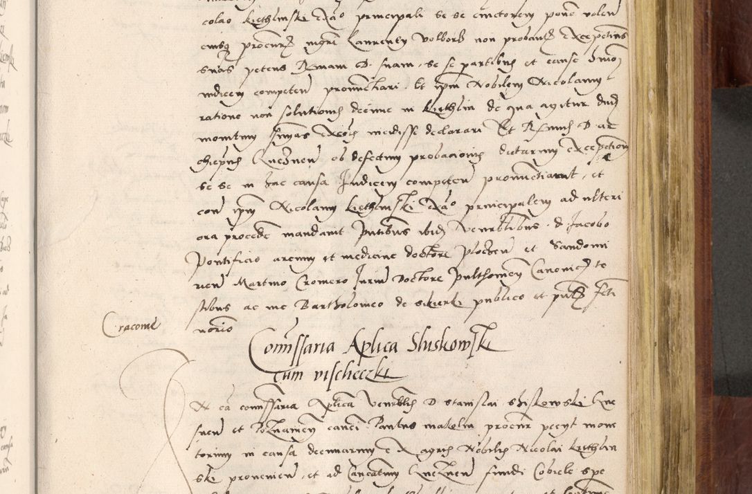Zdjęcie nr 644 dla obiektu archiwalnego: Acta actorum coram R. D. Petro de Gamratis, nominati archiepiscopi Gnesnensis, episcopi Cracoviensis per annos 1541 et 1542 acticatorum, praesidente tunc curiase suae R. D. Bartholomaeo Gantkowski, canonico Cracoviensi, Posnaniensi cancellario, parochialis in Konopisca etc. rectore.