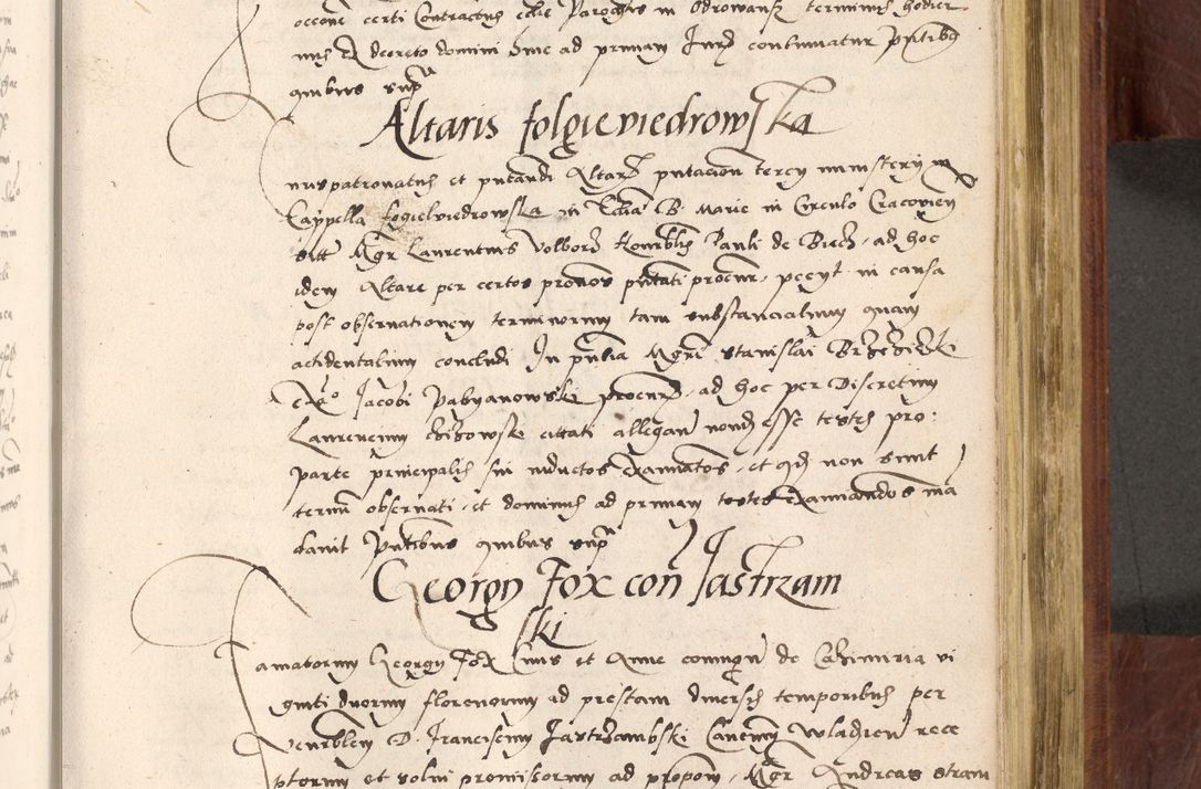 Zdjęcie nr 634 dla obiektu archiwalnego: Acta actorum coram R. D. Petro de Gamratis, nominati archiepiscopi Gnesnensis, episcopi Cracoviensis per annos 1541 et 1542 acticatorum, praesidente tunc curiase suae R. D. Bartholomaeo Gantkowski, canonico Cracoviensi, Posnaniensi cancellario, parochialis in Konopisca etc. rectore.