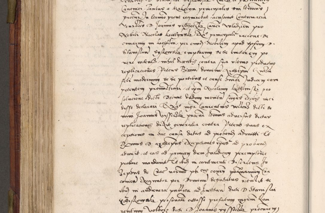 Zdjęcie nr 627 dla obiektu archiwalnego: Acta actorum coram R. D. Petro de Gamratis, nominati archiepiscopi Gnesnensis, episcopi Cracoviensis per annos 1541 et 1542 acticatorum, praesidente tunc curiase suae R. D. Bartholomaeo Gantkowski, canonico Cracoviensi, Posnaniensi cancellario, parochialis in Konopisca etc. rectore.