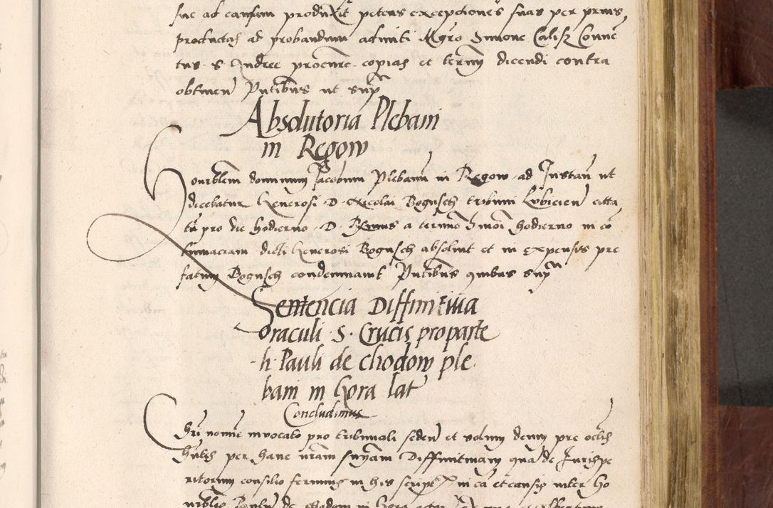 Zdjęcie nr 622 dla obiektu archiwalnego: Acta actorum coram R. D. Petro de Gamratis, nominati archiepiscopi Gnesnensis, episcopi Cracoviensis per annos 1541 et 1542 acticatorum, praesidente tunc curiase suae R. D. Bartholomaeo Gantkowski, canonico Cracoviensi, Posnaniensi cancellario, parochialis in Konopisca etc. rectore.
