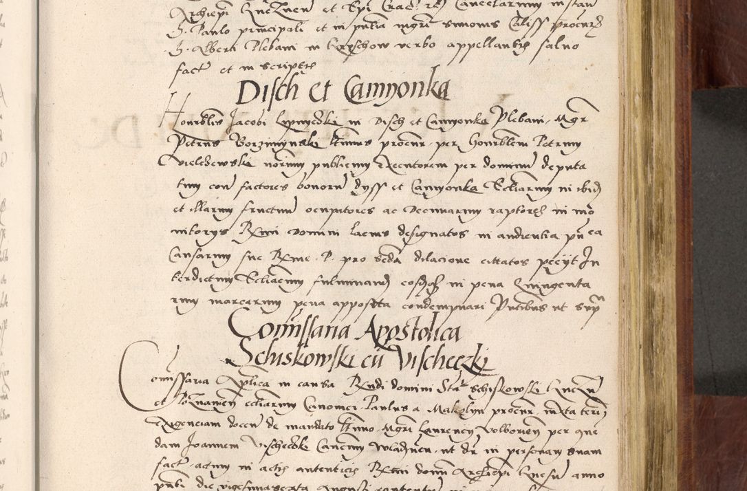 Zdjęcie nr 624 dla obiektu archiwalnego: Acta actorum coram R. D. Petro de Gamratis, nominati archiepiscopi Gnesnensis, episcopi Cracoviensis per annos 1541 et 1542 acticatorum, praesidente tunc curiase suae R. D. Bartholomaeo Gantkowski, canonico Cracoviensi, Posnaniensi cancellario, parochialis in Konopisca etc. rectore.