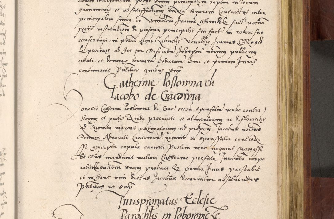 Zdjęcie nr 620 dla obiektu archiwalnego: Acta actorum coram R. D. Petro de Gamratis, nominati archiepiscopi Gnesnensis, episcopi Cracoviensis per annos 1541 et 1542 acticatorum, praesidente tunc curiase suae R. D. Bartholomaeo Gantkowski, canonico Cracoviensi, Posnaniensi cancellario, parochialis in Konopisca etc. rectore.