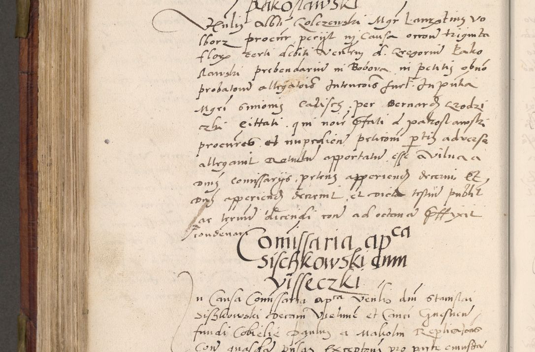 Zdjęcie nr 613 dla obiektu archiwalnego: Acta actorum coram R. D. Petro de Gamratis, nominati archiepiscopi Gnesnensis, episcopi Cracoviensis per annos 1541 et 1542 acticatorum, praesidente tunc curiase suae R. D. Bartholomaeo Gantkowski, canonico Cracoviensi, Posnaniensi cancellario, parochialis in Konopisca etc. rectore.
