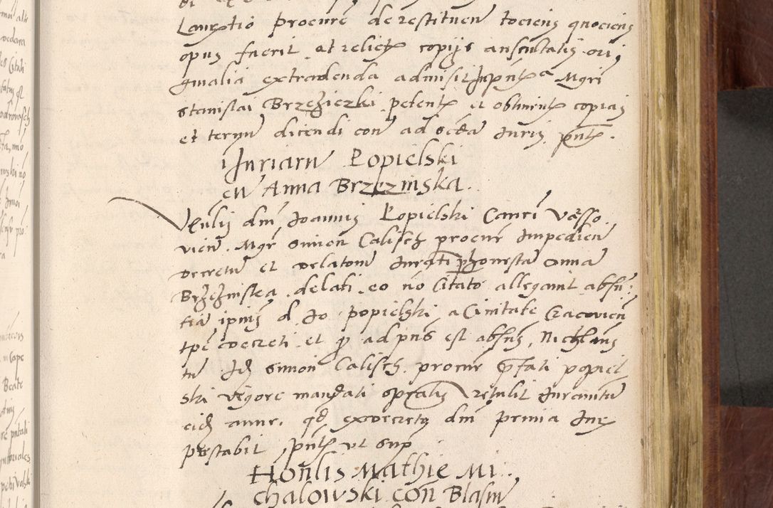 Zdjęcie nr 612 dla obiektu archiwalnego: Acta actorum coram R. D. Petro de Gamratis, nominati archiepiscopi Gnesnensis, episcopi Cracoviensis per annos 1541 et 1542 acticatorum, praesidente tunc curiase suae R. D. Bartholomaeo Gantkowski, canonico Cracoviensi, Posnaniensi cancellario, parochialis in Konopisca etc. rectore.