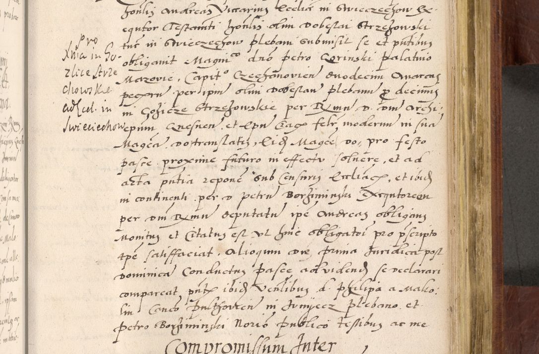 Zdjęcie nr 598 dla obiektu archiwalnego: Acta actorum coram R. D. Petro de Gamratis, nominati archiepiscopi Gnesnensis, episcopi Cracoviensis per annos 1541 et 1542 acticatorum, praesidente tunc curiase suae R. D. Bartholomaeo Gantkowski, canonico Cracoviensi, Posnaniensi cancellario, parochialis in Konopisca etc. rectore.