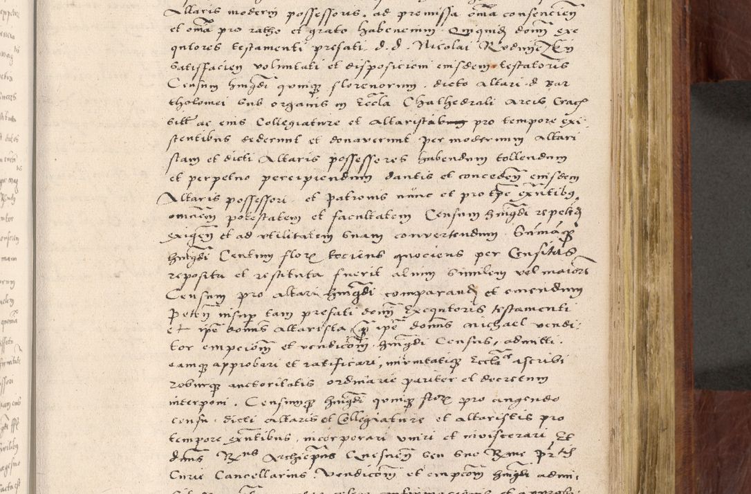 Zdjęcie nr 590 dla obiektu archiwalnego: Acta actorum coram R. D. Petro de Gamratis, nominati archiepiscopi Gnesnensis, episcopi Cracoviensis per annos 1541 et 1542 acticatorum, praesidente tunc curiase suae R. D. Bartholomaeo Gantkowski, canonico Cracoviensi, Posnaniensi cancellario, parochialis in Konopisca etc. rectore.