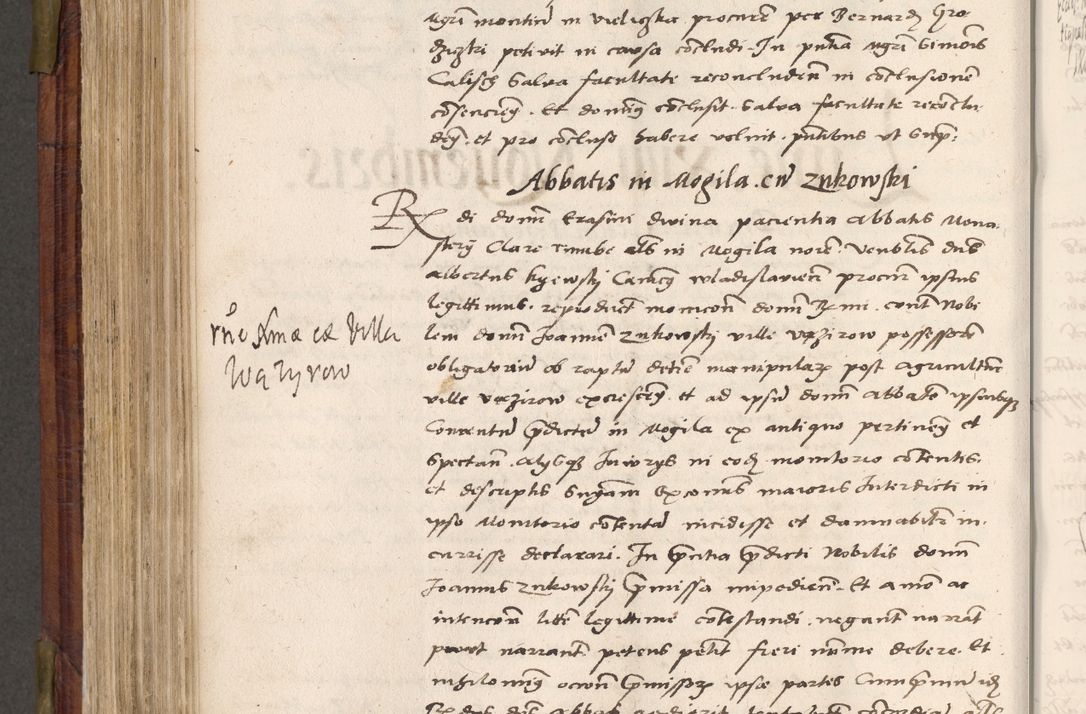 Zdjęcie nr 565 dla obiektu archiwalnego: Acta actorum coram R. D. Petro de Gamratis, nominati archiepiscopi Gnesnensis, episcopi Cracoviensis per annos 1541 et 1542 acticatorum, praesidente tunc curiase suae R. D. Bartholomaeo Gantkowski, canonico Cracoviensi, Posnaniensi cancellario, parochialis in Konopisca etc. rectore.