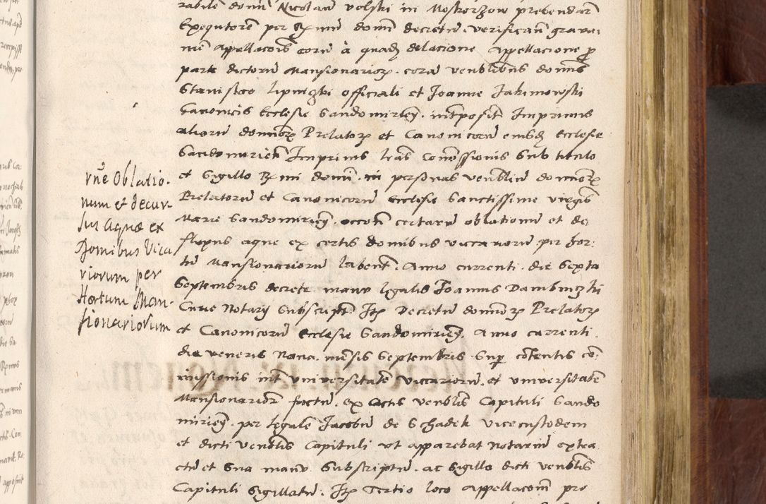 Zdjęcie nr 560 dla obiektu archiwalnego: Acta actorum coram R. D. Petro de Gamratis, nominati archiepiscopi Gnesnensis, episcopi Cracoviensis per annos 1541 et 1542 acticatorum, praesidente tunc curiase suae R. D. Bartholomaeo Gantkowski, canonico Cracoviensi, Posnaniensi cancellario, parochialis in Konopisca etc. rectore.