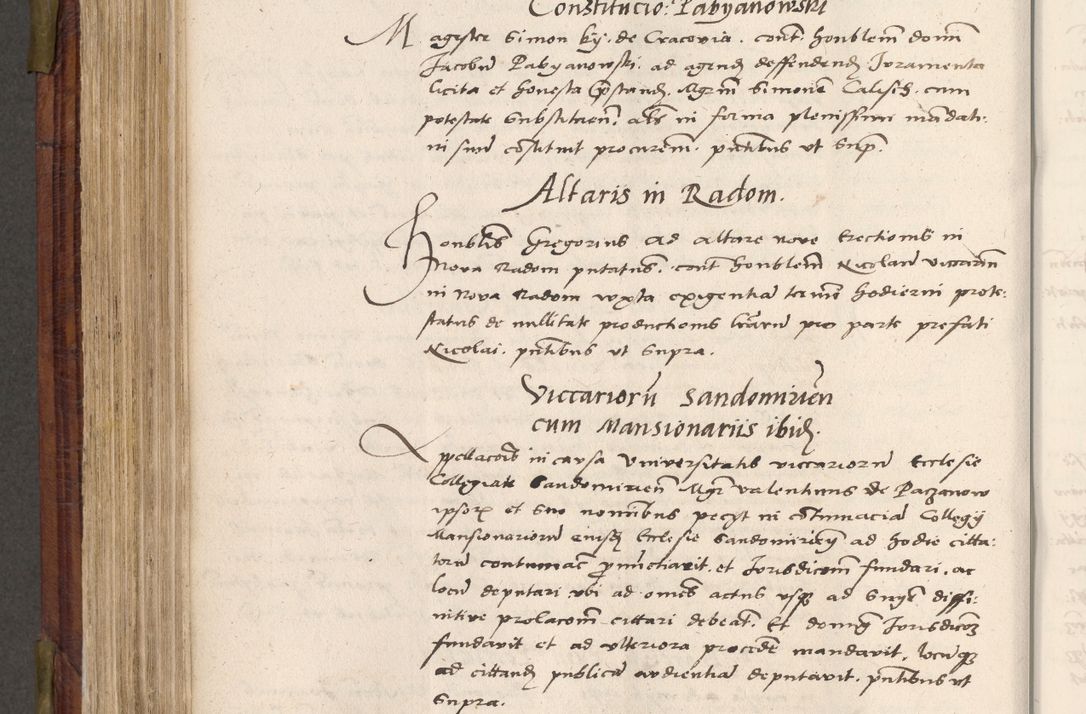 Zdjęcie nr 551 dla obiektu archiwalnego: Acta actorum coram R. D. Petro de Gamratis, nominati archiepiscopi Gnesnensis, episcopi Cracoviensis per annos 1541 et 1542 acticatorum, praesidente tunc curiase suae R. D. Bartholomaeo Gantkowski, canonico Cracoviensi, Posnaniensi cancellario, parochialis in Konopisca etc. rectore.
