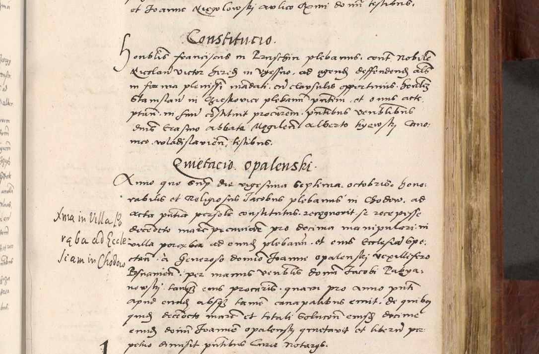Zdjęcie nr 544 dla obiektu archiwalnego: Acta actorum coram R. D. Petro de Gamratis, nominati archiepiscopi Gnesnensis, episcopi Cracoviensis per annos 1541 et 1542 acticatorum, praesidente tunc curiase suae R. D. Bartholomaeo Gantkowski, canonico Cracoviensi, Posnaniensi cancellario, parochialis in Konopisca etc. rectore.