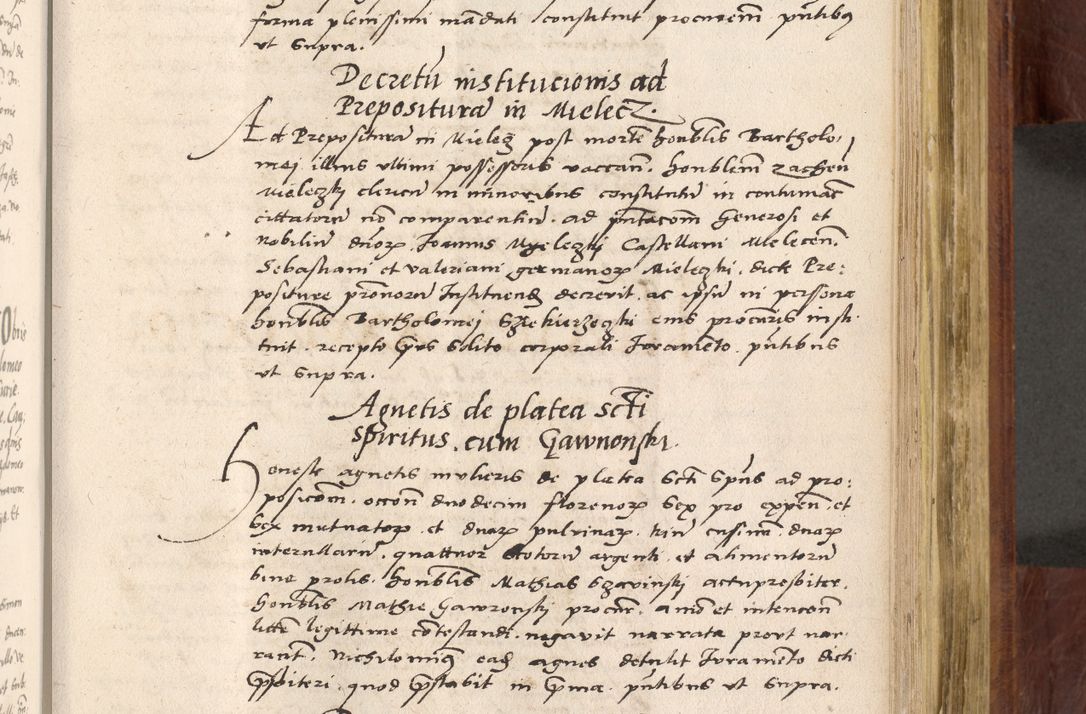 Zdjęcie nr 538 dla obiektu archiwalnego: Acta actorum coram R. D. Petro de Gamratis, nominati archiepiscopi Gnesnensis, episcopi Cracoviensis per annos 1541 et 1542 acticatorum, praesidente tunc curiase suae R. D. Bartholomaeo Gantkowski, canonico Cracoviensi, Posnaniensi cancellario, parochialis in Konopisca etc. rectore.