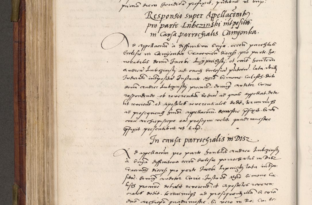 Zdjęcie nr 525 dla obiektu archiwalnego: Acta actorum coram R. D. Petro de Gamratis, nominati archiepiscopi Gnesnensis, episcopi Cracoviensis per annos 1541 et 1542 acticatorum, praesidente tunc curiase suae R. D. Bartholomaeo Gantkowski, canonico Cracoviensi, Posnaniensi cancellario, parochialis in Konopisca etc. rectore.