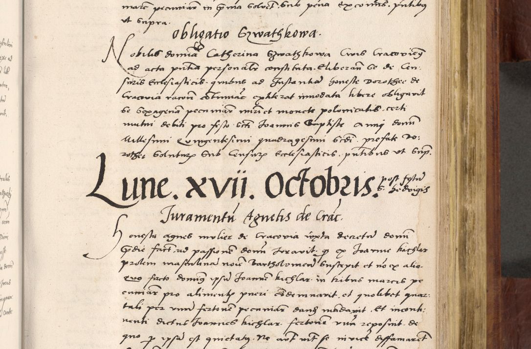 Zdjęcie nr 522 dla obiektu archiwalnego: Acta actorum coram R. D. Petro de Gamratis, nominati archiepiscopi Gnesnensis, episcopi Cracoviensis per annos 1541 et 1542 acticatorum, praesidente tunc curiase suae R. D. Bartholomaeo Gantkowski, canonico Cracoviensi, Posnaniensi cancellario, parochialis in Konopisca etc. rectore.